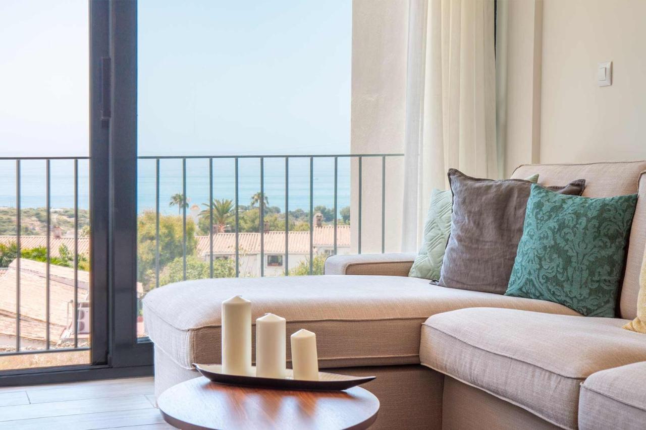 Villa Capistrano Garden, Piscina Privada Y Vistas Al Mar Nerja Exterior foto