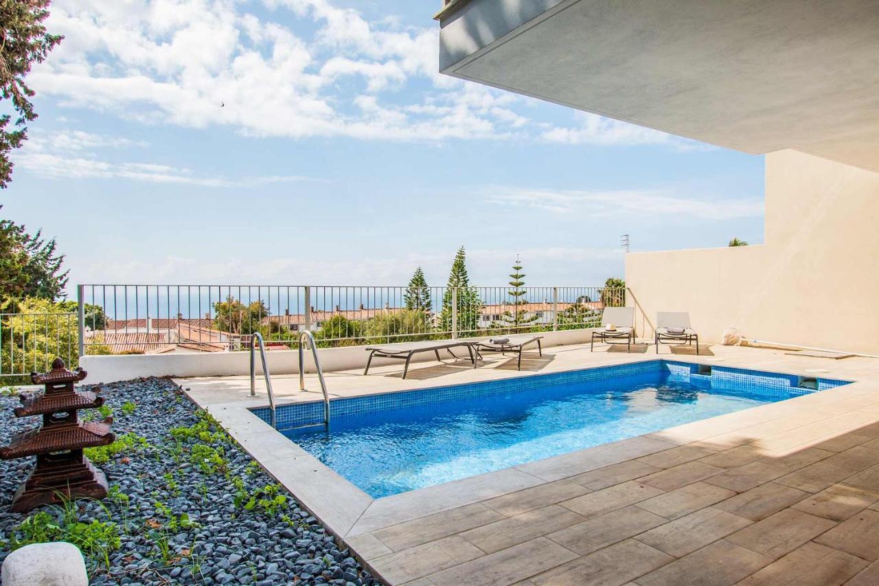 Villa Capistrano Garden, Piscina Privada Y Vistas Al Mar Nerja Exterior foto